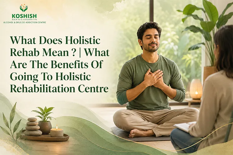 What Does Holistic Rehab Mean ? | What Are The Benefits Of Going To Holistic Rehabilitation Centre - Koshish Deaddiction